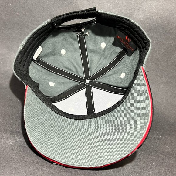 Snap On Tools Strap Back Cap Hat Wild Impact Black Advertising Dad Logo Mens - Picture 11 of 13